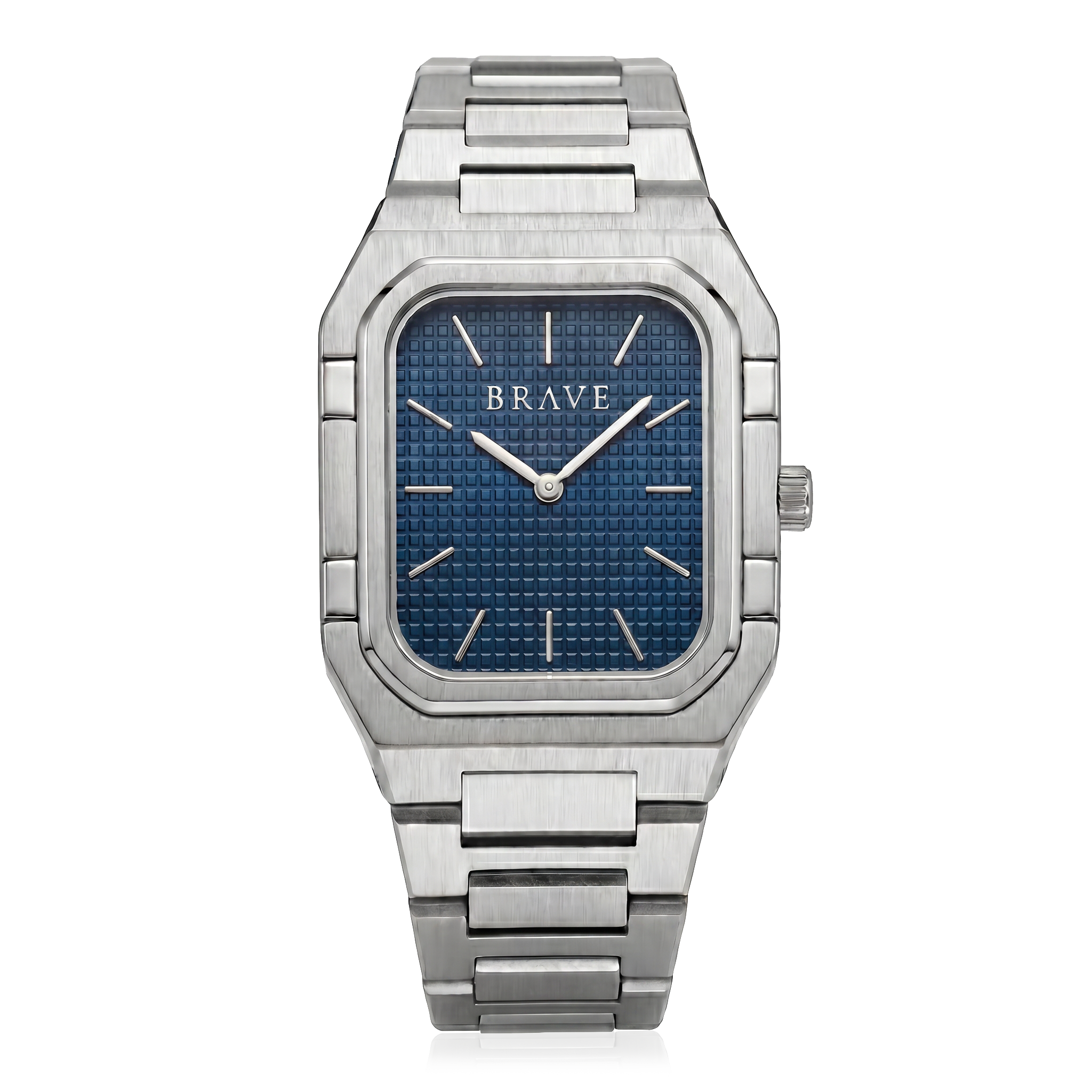 Orologio ~ Brando BRAVE - Argento-Blu Navy