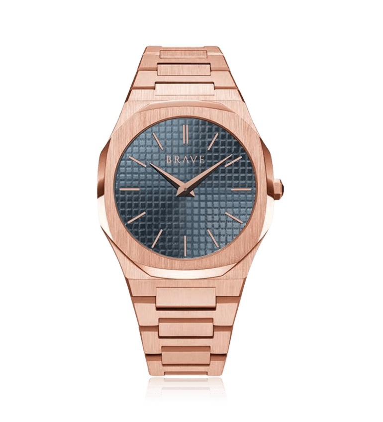 Orologio ~ Empire BRAVE - Oro Rosa-Blu