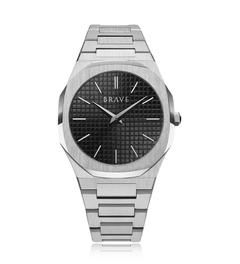 Orologio ~ Empire BRAVE - Argento-Nero