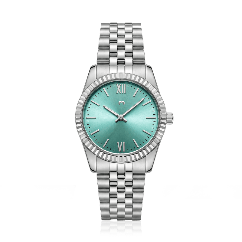 Orologio ~ Century Argento-Verde Tenue