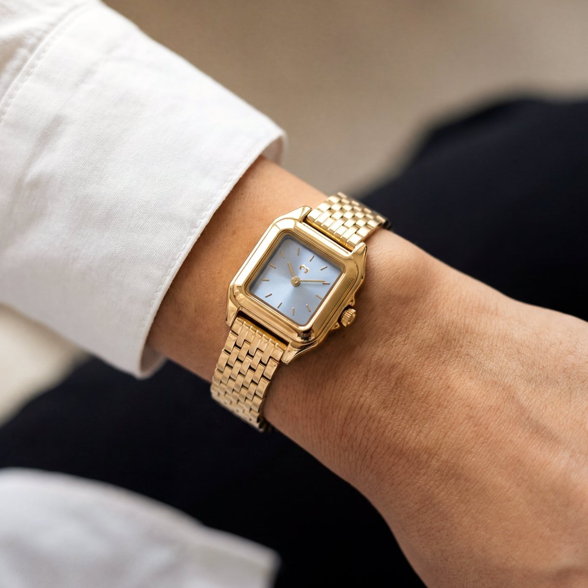 Orologio ~ Hampton Oro-Blu