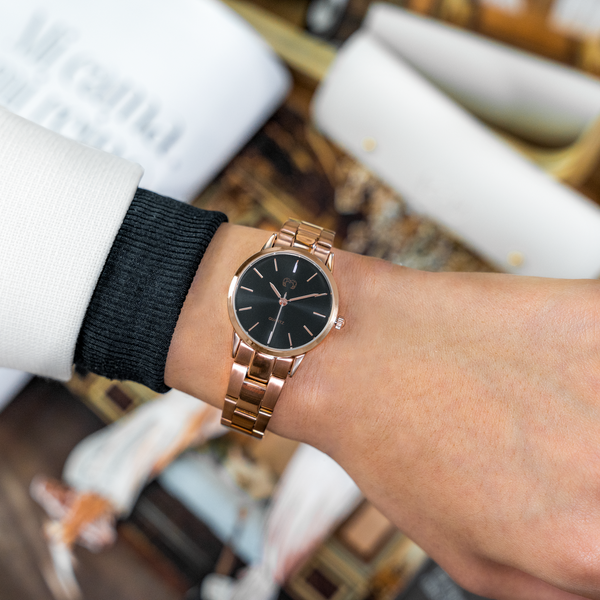 Orologio "California" ~ RoseBlack - Chiara Jewels
