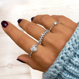 Anello "Rosca Scintillante"