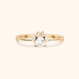 Anello "Zampa di Zircone"