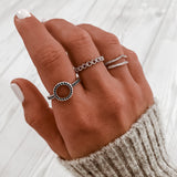 Anello "Cerchio Nero"