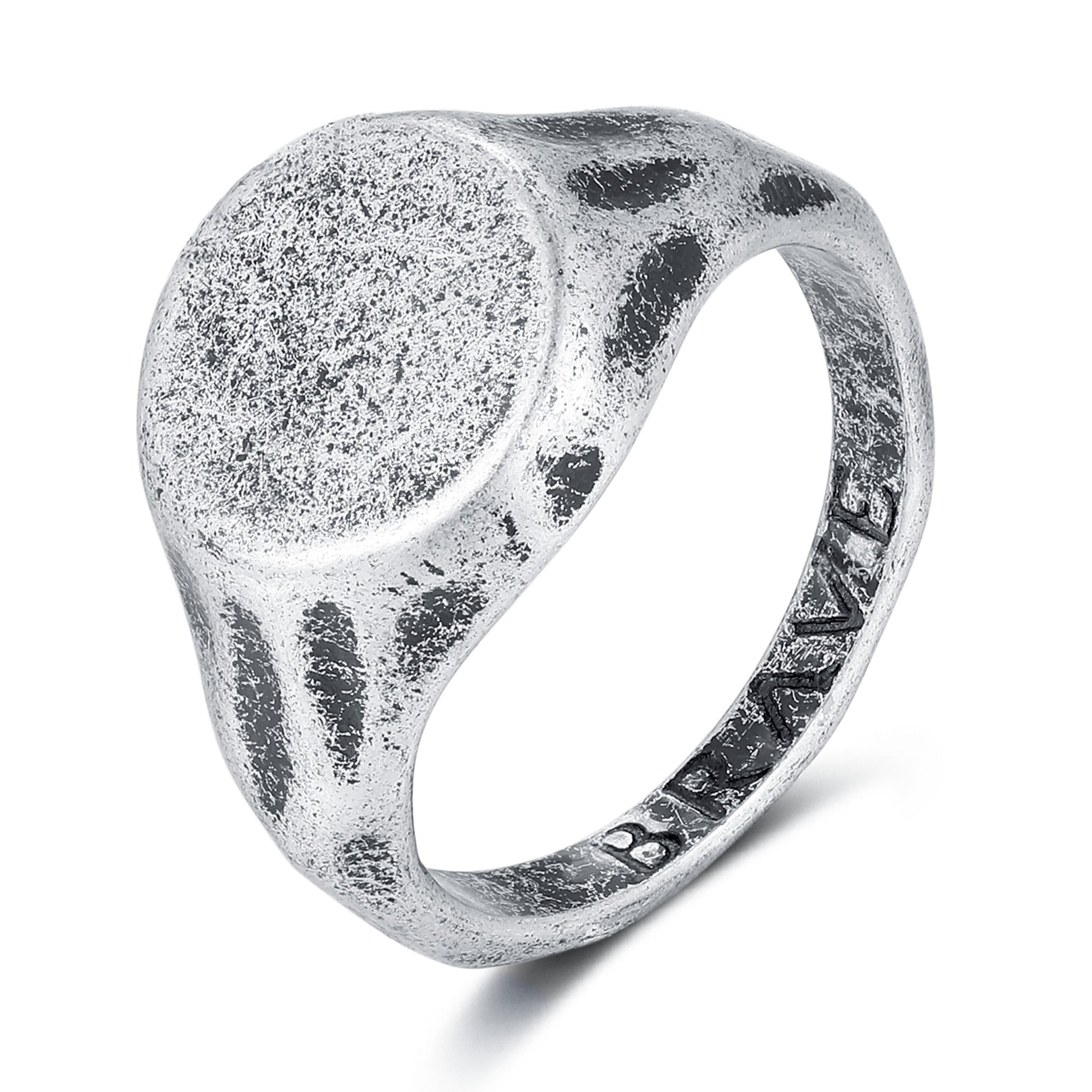Anello Uomo BRAVE Cenere - Chiara Jewels