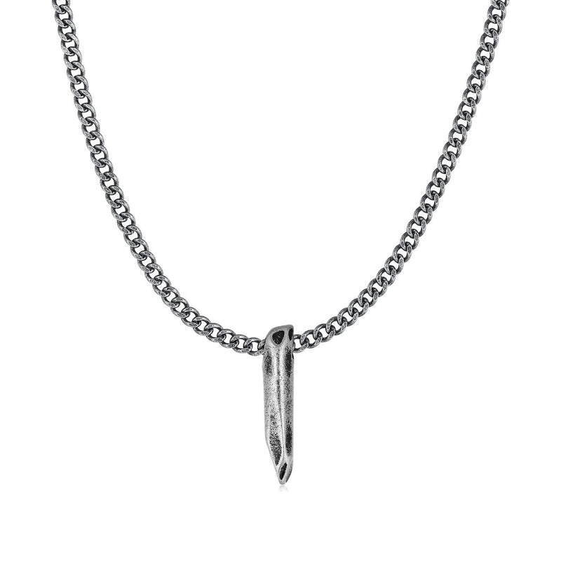 Collana Uomo BRAVE Obsidiana - Chiara Jewels