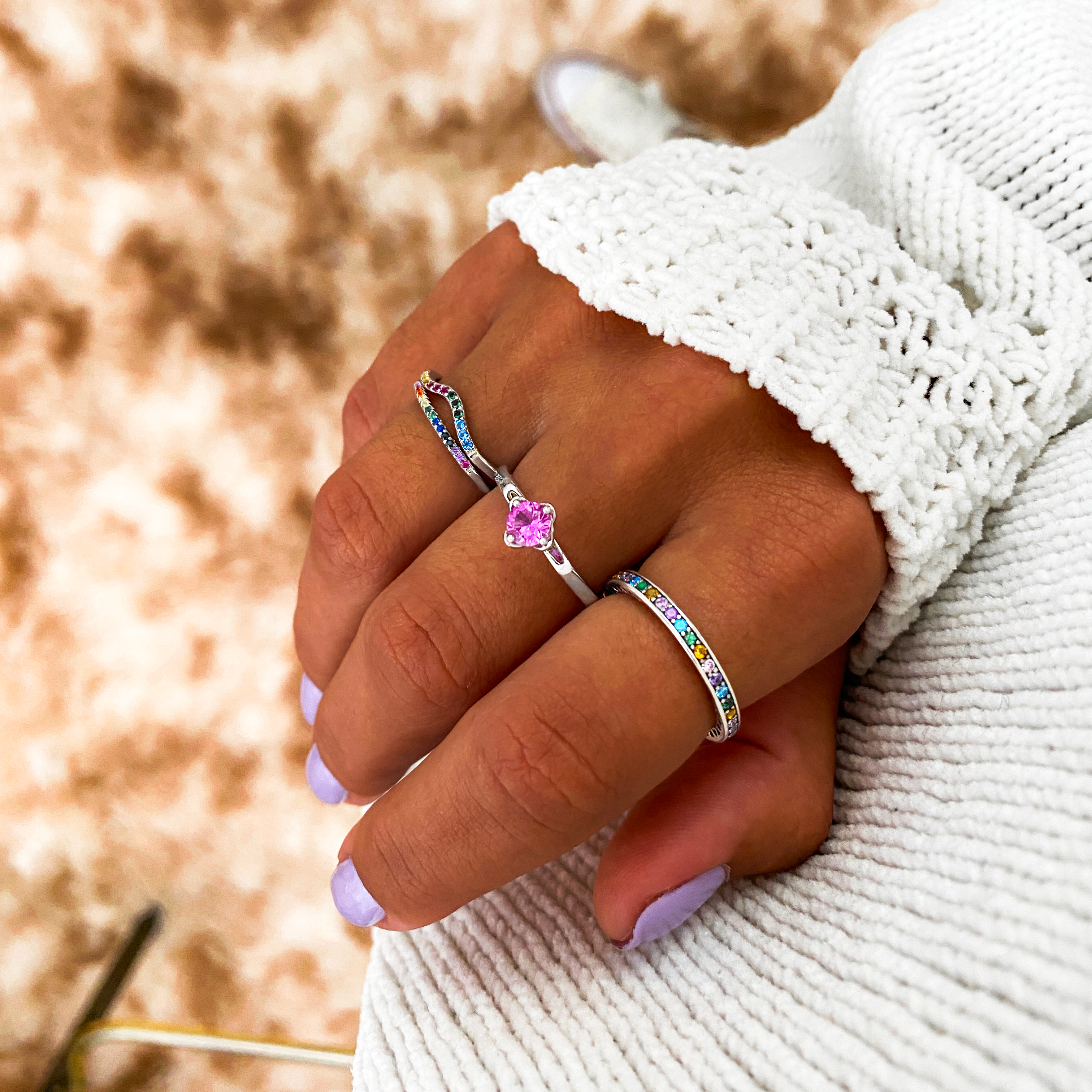 Anello "Arcobaleno" - Chiara Jewels