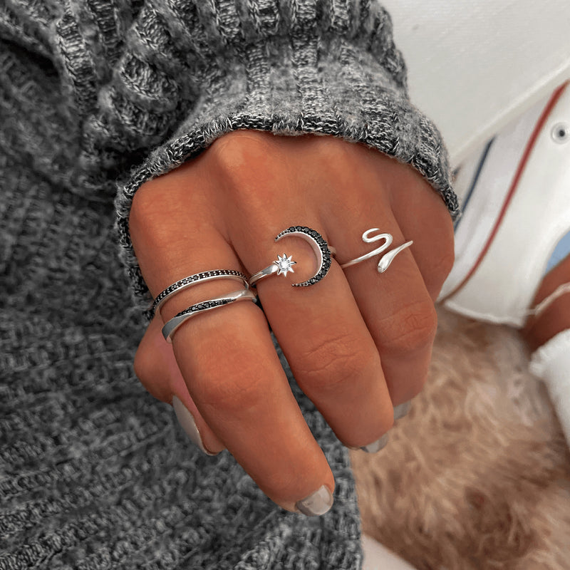 Anello Luna Crescente - Chiara Jewels