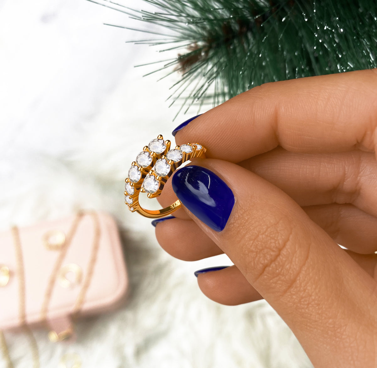 Anello Spirale Brillante - Chiara Jewels