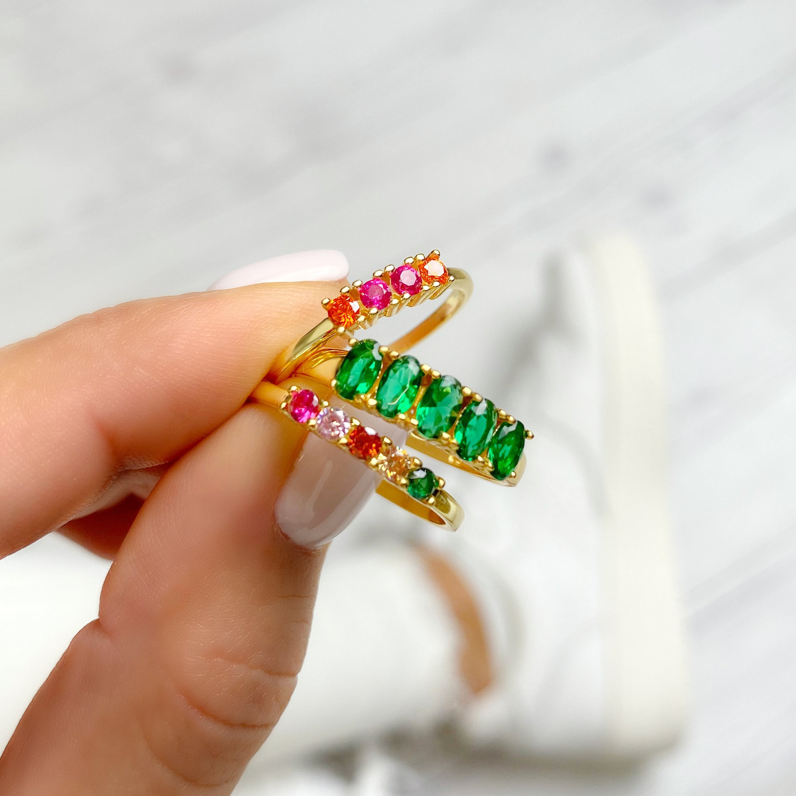 Anello "Smeraldo" - Chiara Jewels