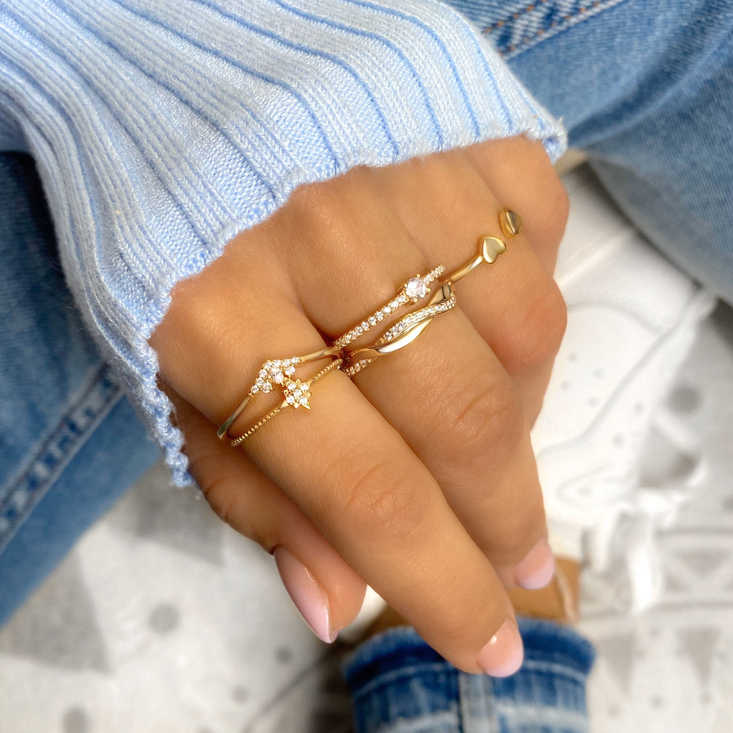 Anello "Doppio Cuore" - Chiara Jewels
