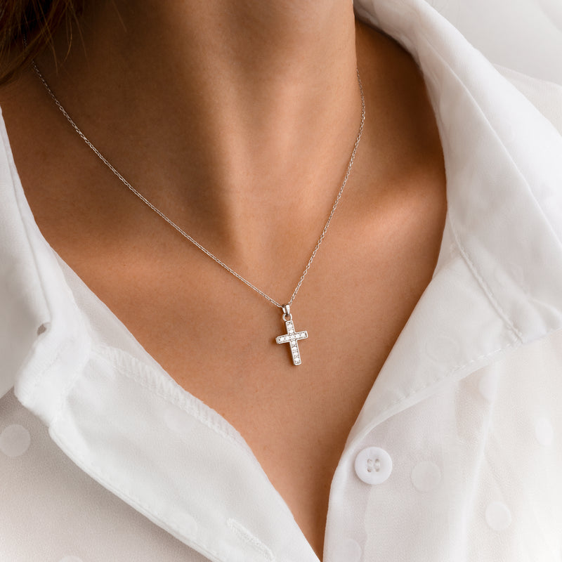 Collana Croce Illuminata - Chiara Jewels