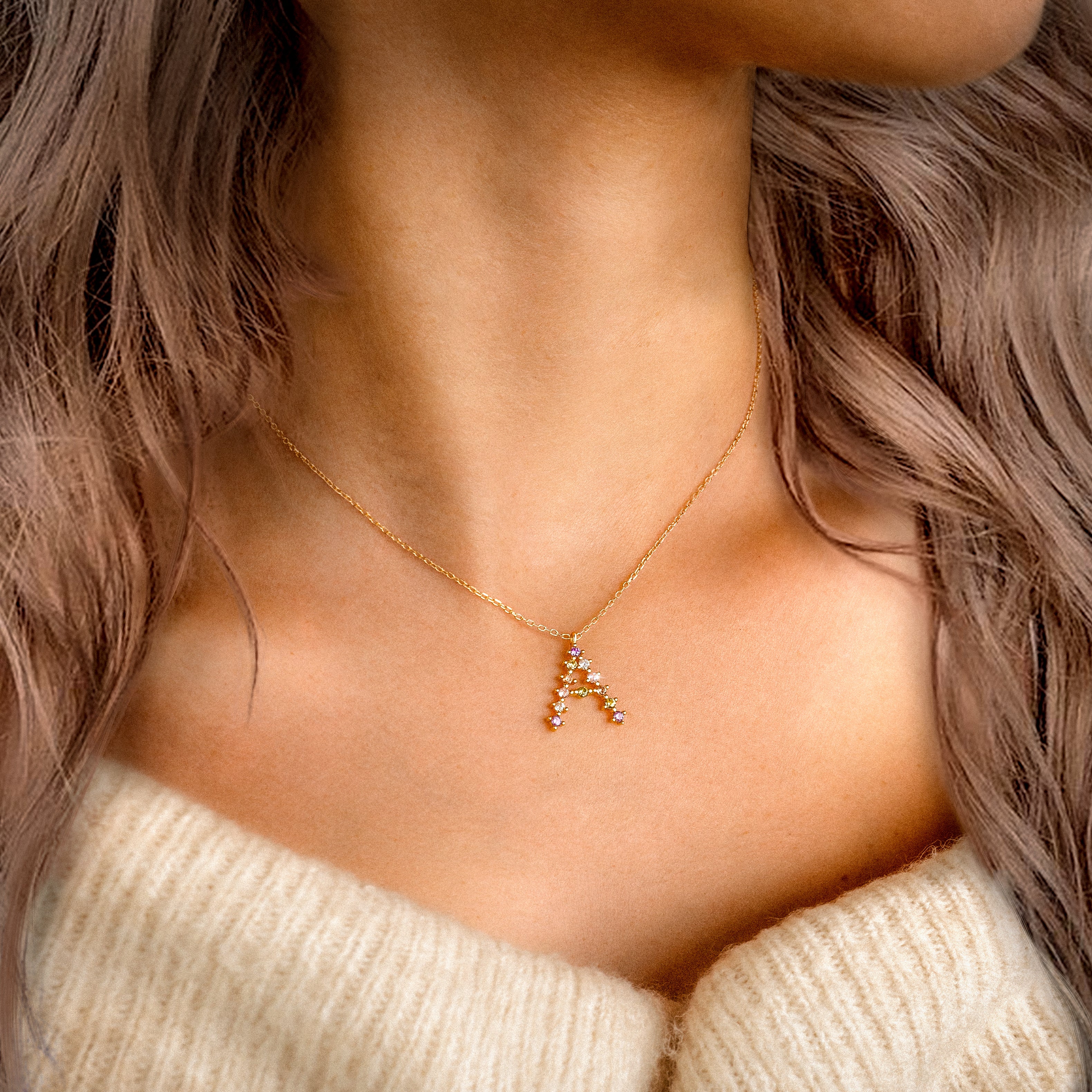 Collana "Lettere Sfumate" - Chiara Jewels
