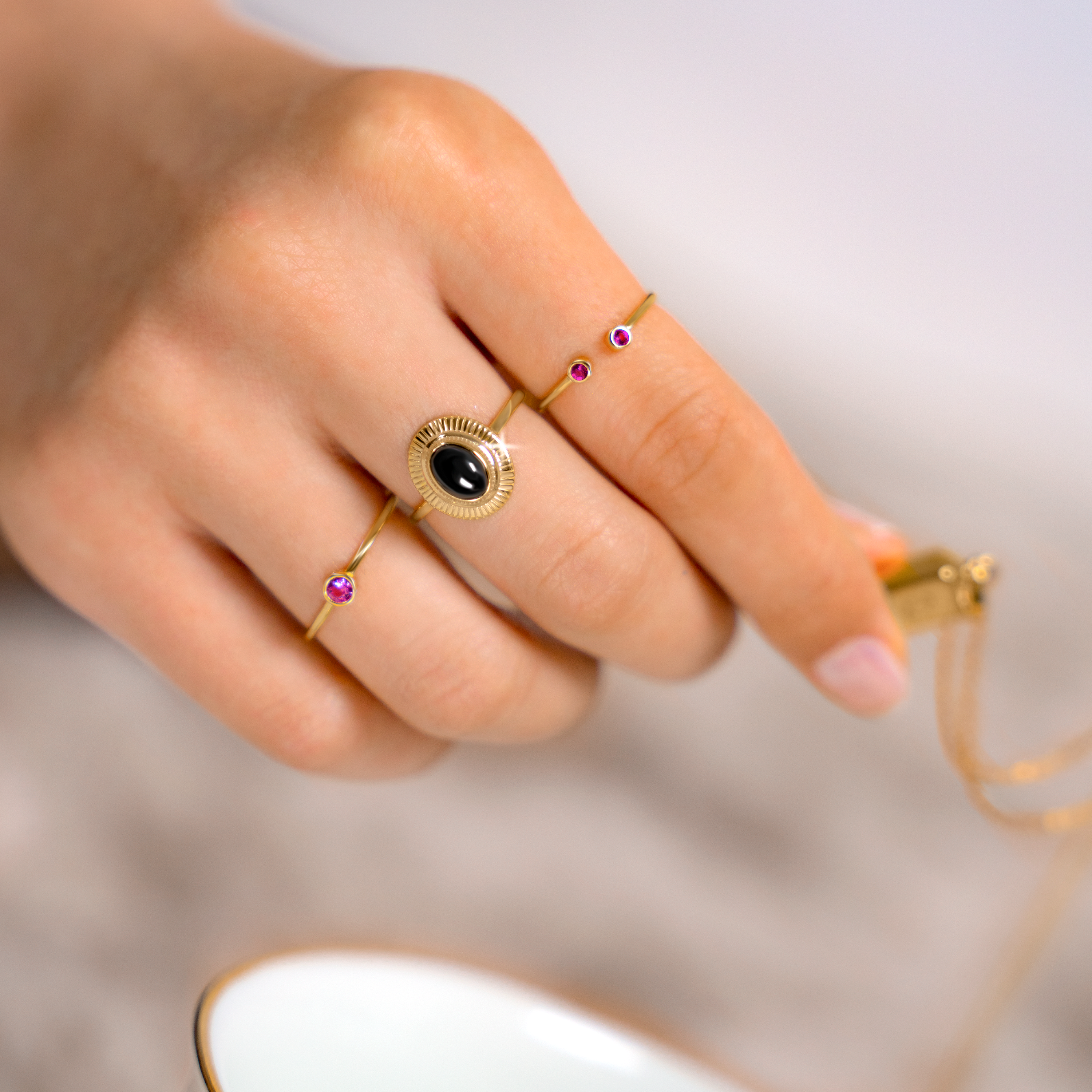 Anello "Black Delight" - Chiara Jewels