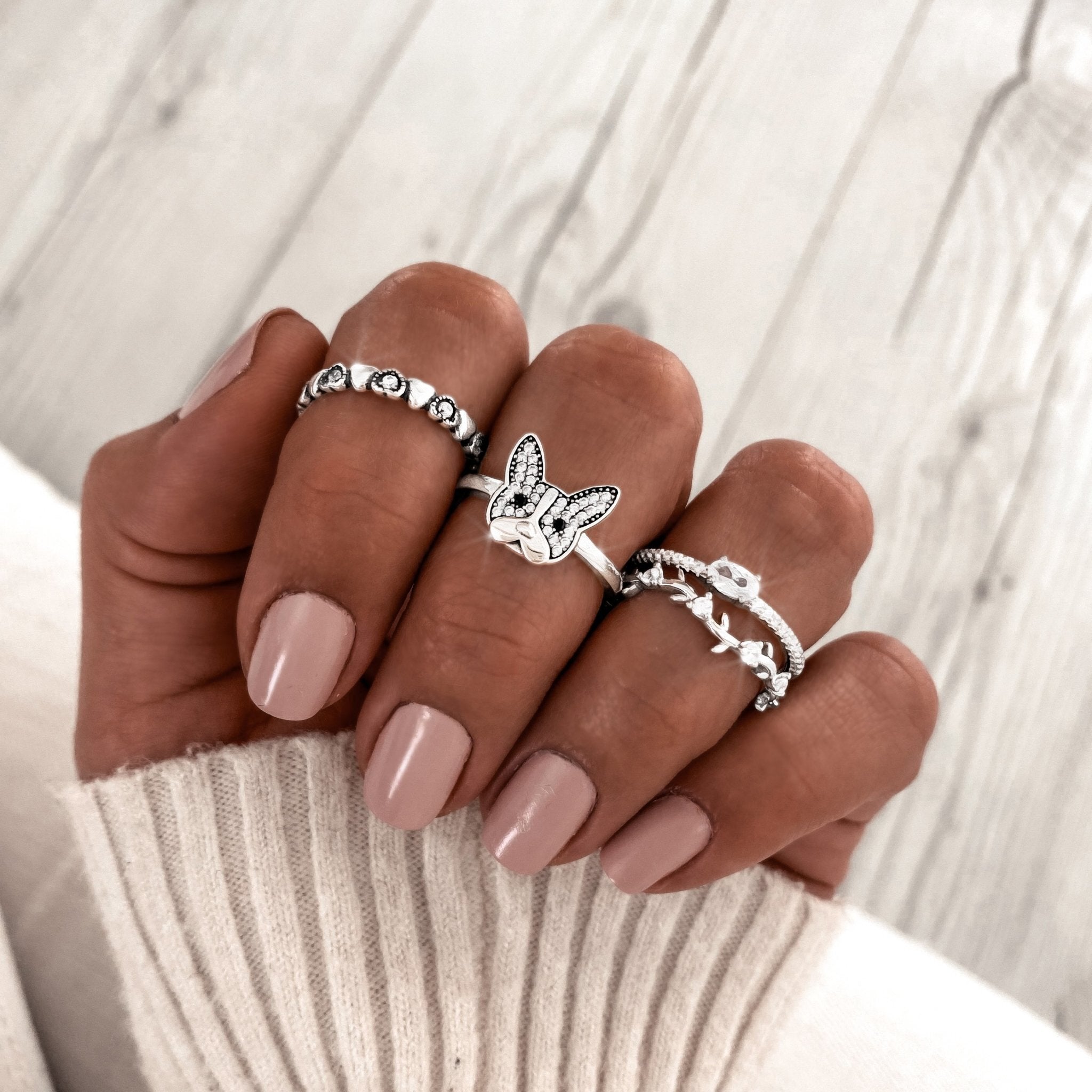 Anello "Cuori Invertiti" - Chiara Jewels