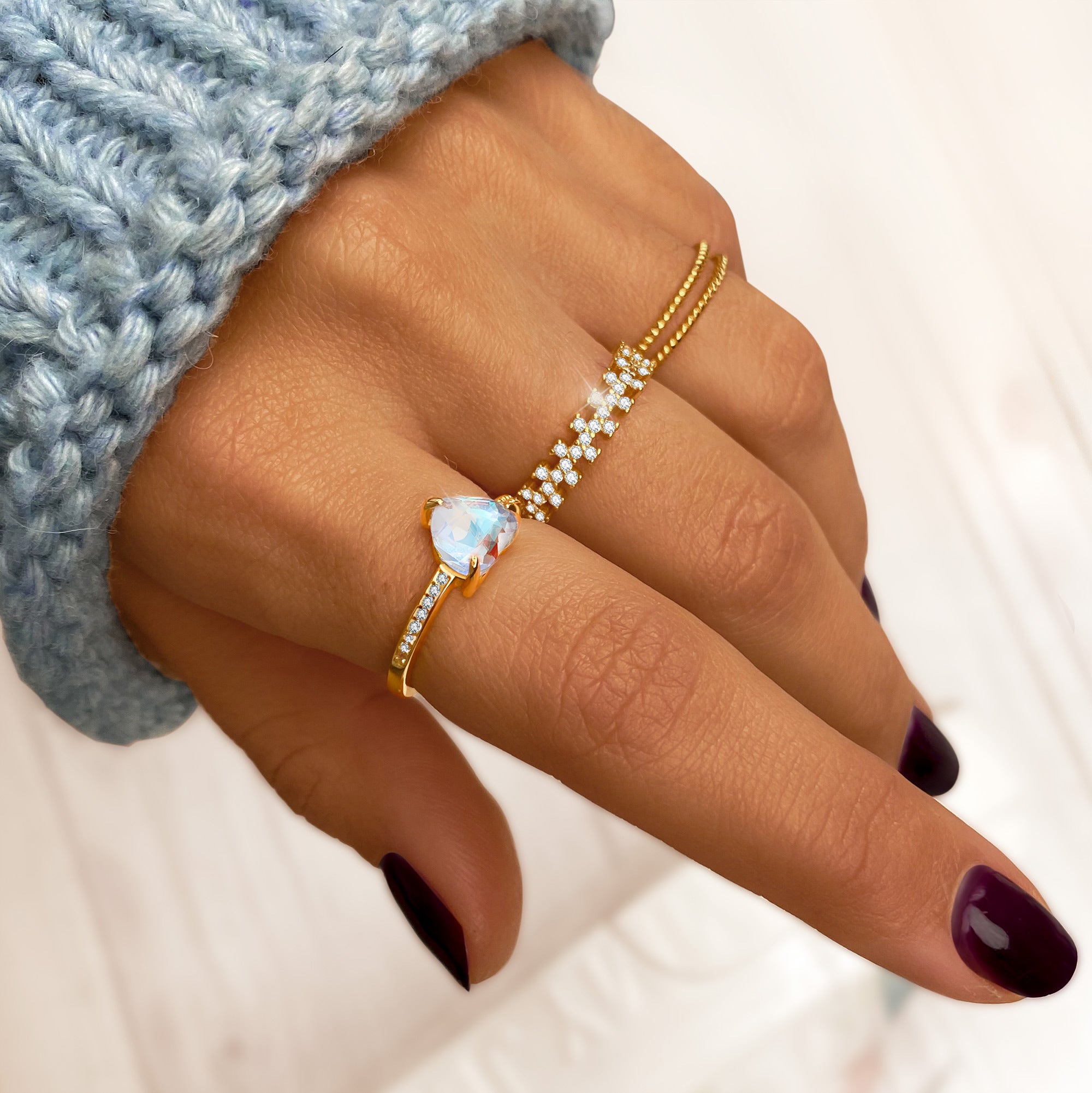 Anello Rosca Scintillante - Chiara Jewels