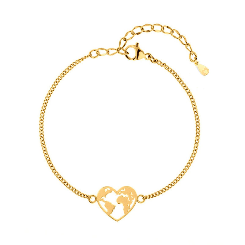 Bracciale "Cuore-Mondo" - Chiara Jewels