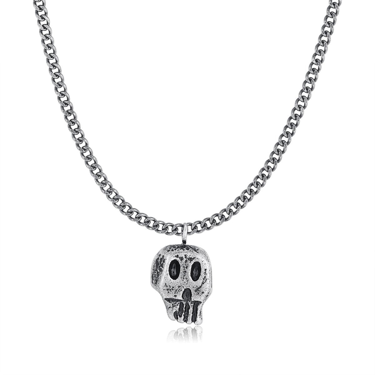 Collana Uomo BRAVE Cranio - Chiara Jewels