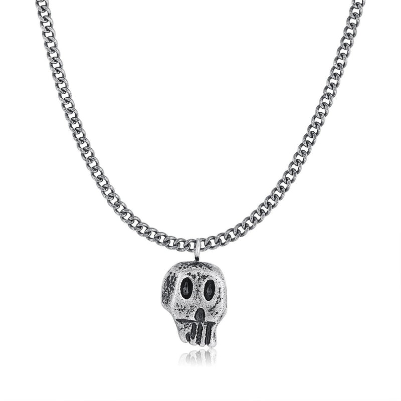 Collana Uomo BRAVE Cranio - Chiara Jewels