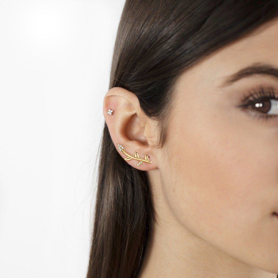 Orecchini Bouquet di Foglie - Chiara Jewels