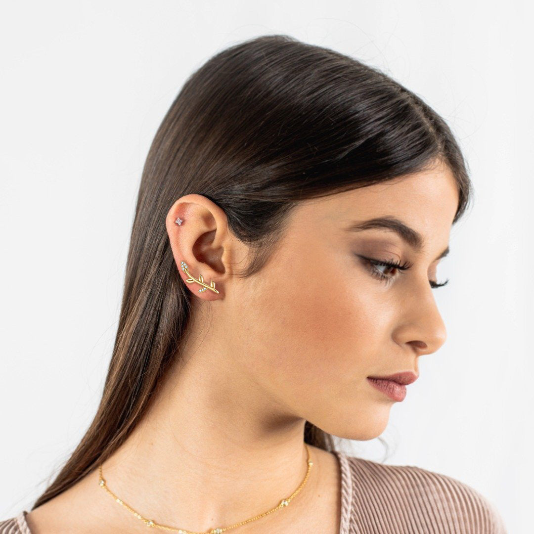 Orecchini Bouquet di Foglie - Chiara Jewels