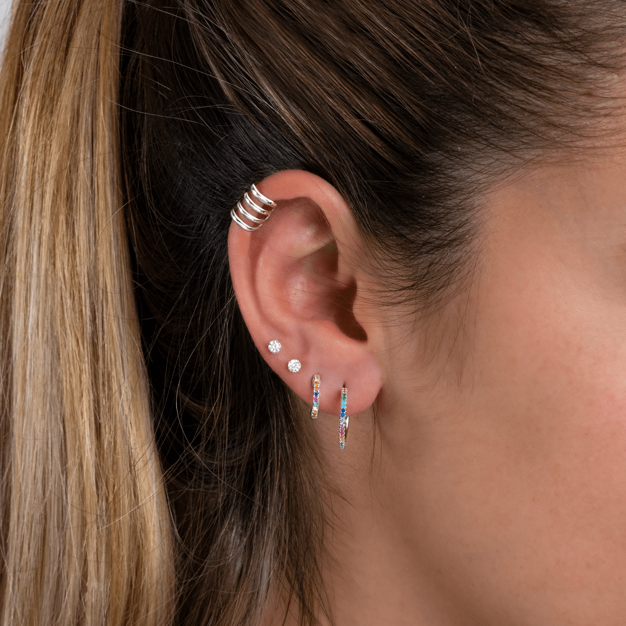 Orecchini Semicerchio Colori - Chiara Jewels