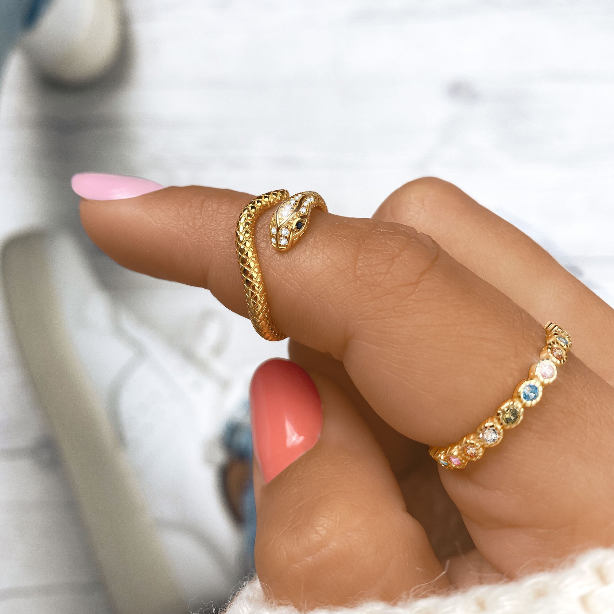 Anello Colori Circolari - Chiara Jewels