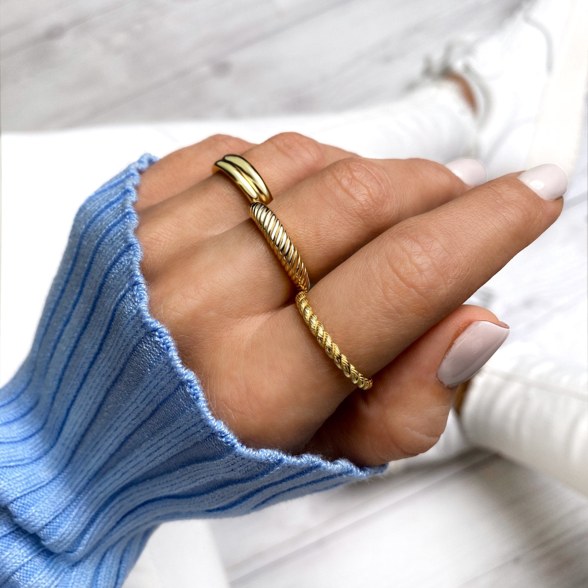 Anello "Plissaggio" - Chiara Jewels