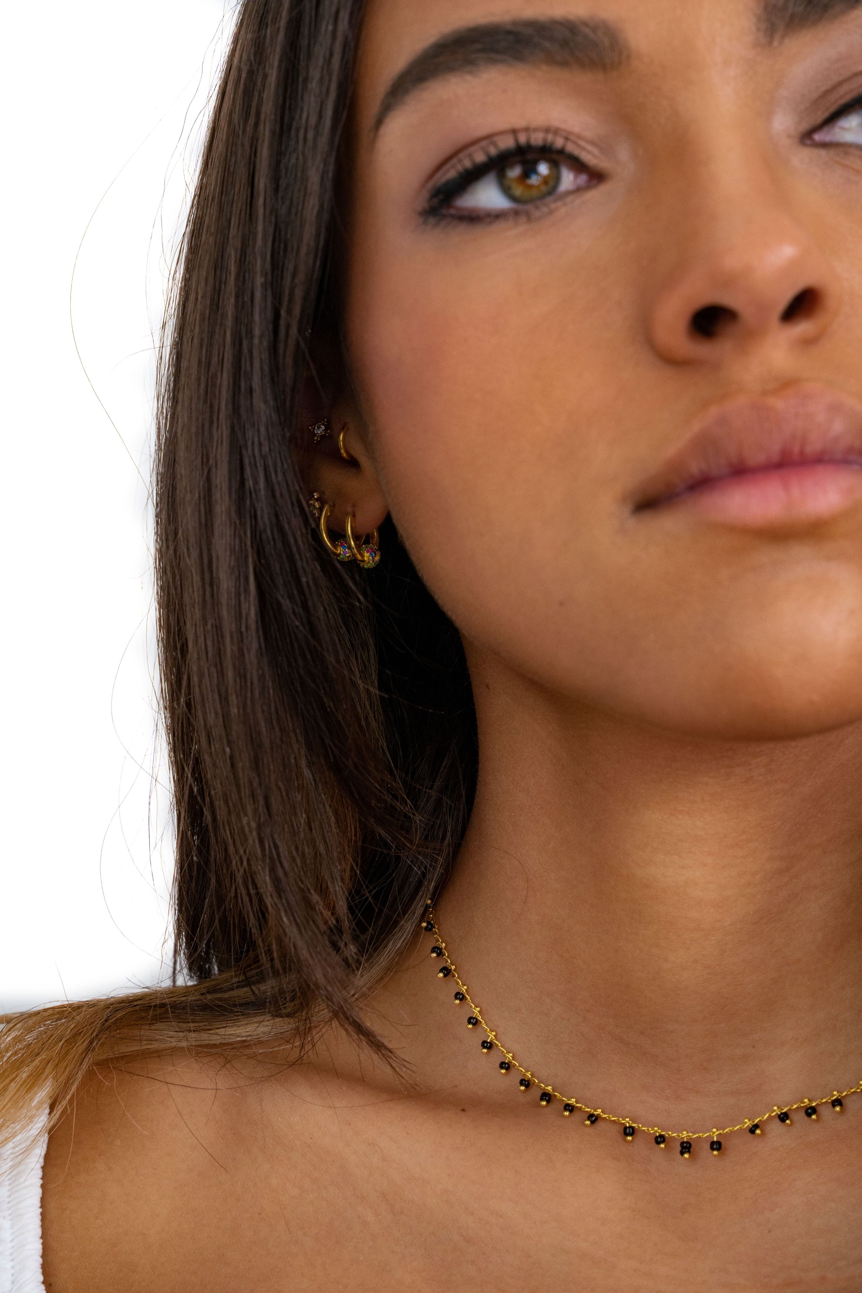 Collana "Pellets Neri" - Chiara Jewels