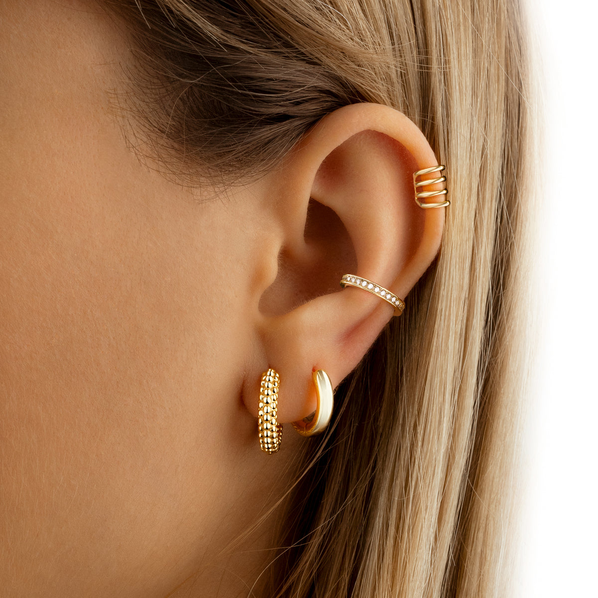 Philip Jones Orecchini A Sfera Placcati Argento – 6 Mm, Ipoallergenici In Sacchetto Regalo