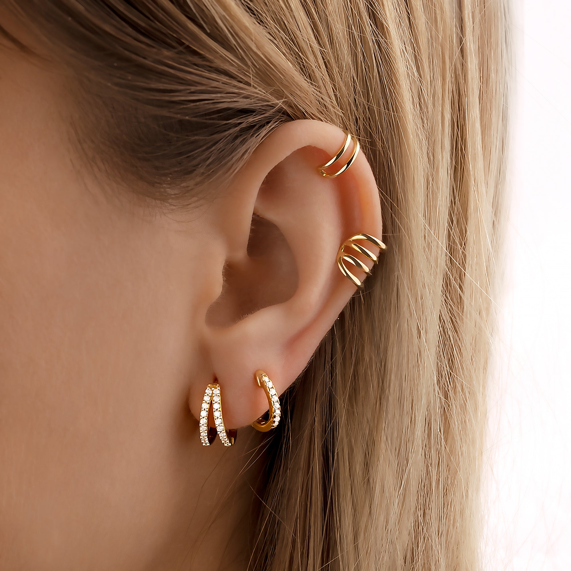 Orecchini Cerchi Luminosi - Chiara Jewels