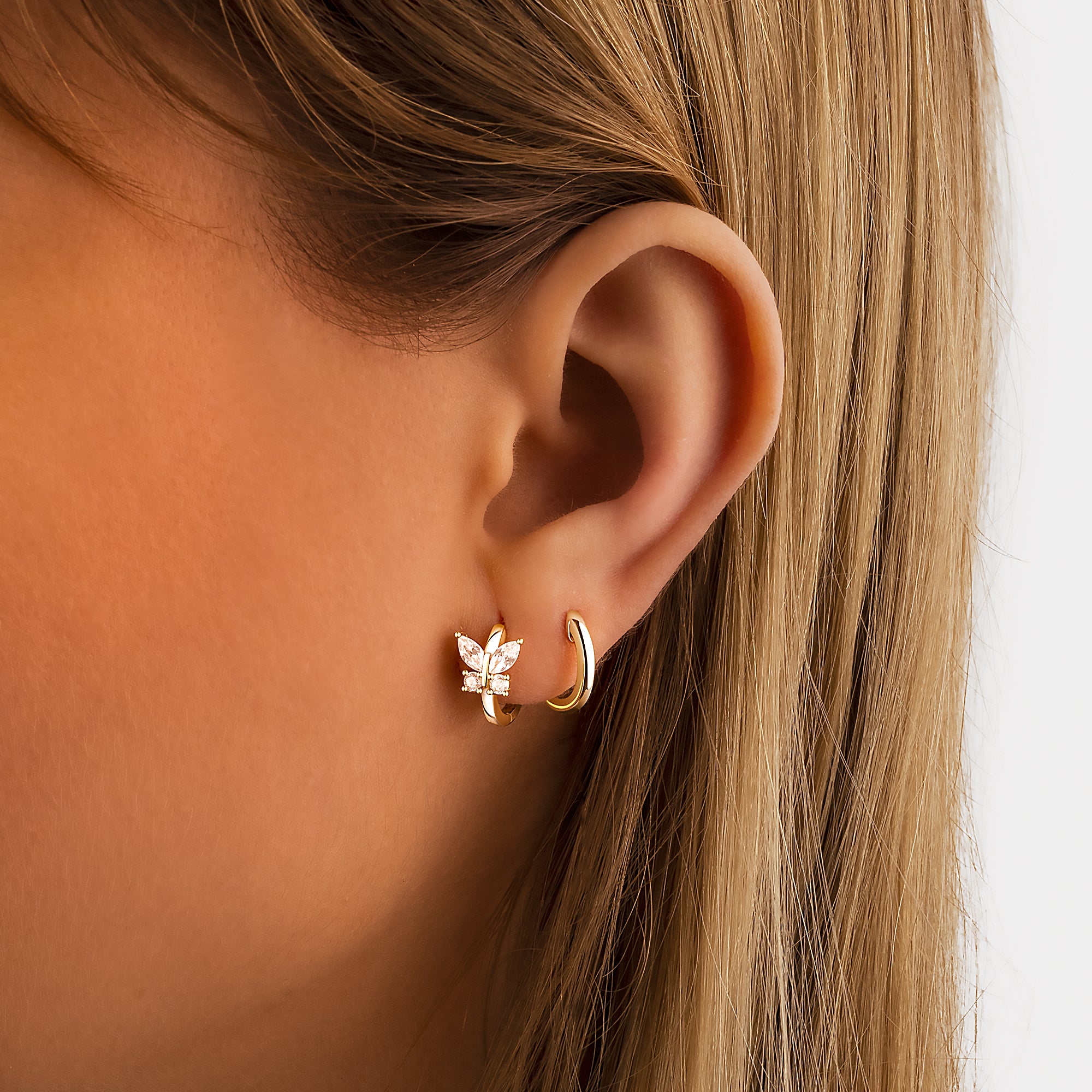 Orecchini Farfalla di Cristallo - Chiara Jewels