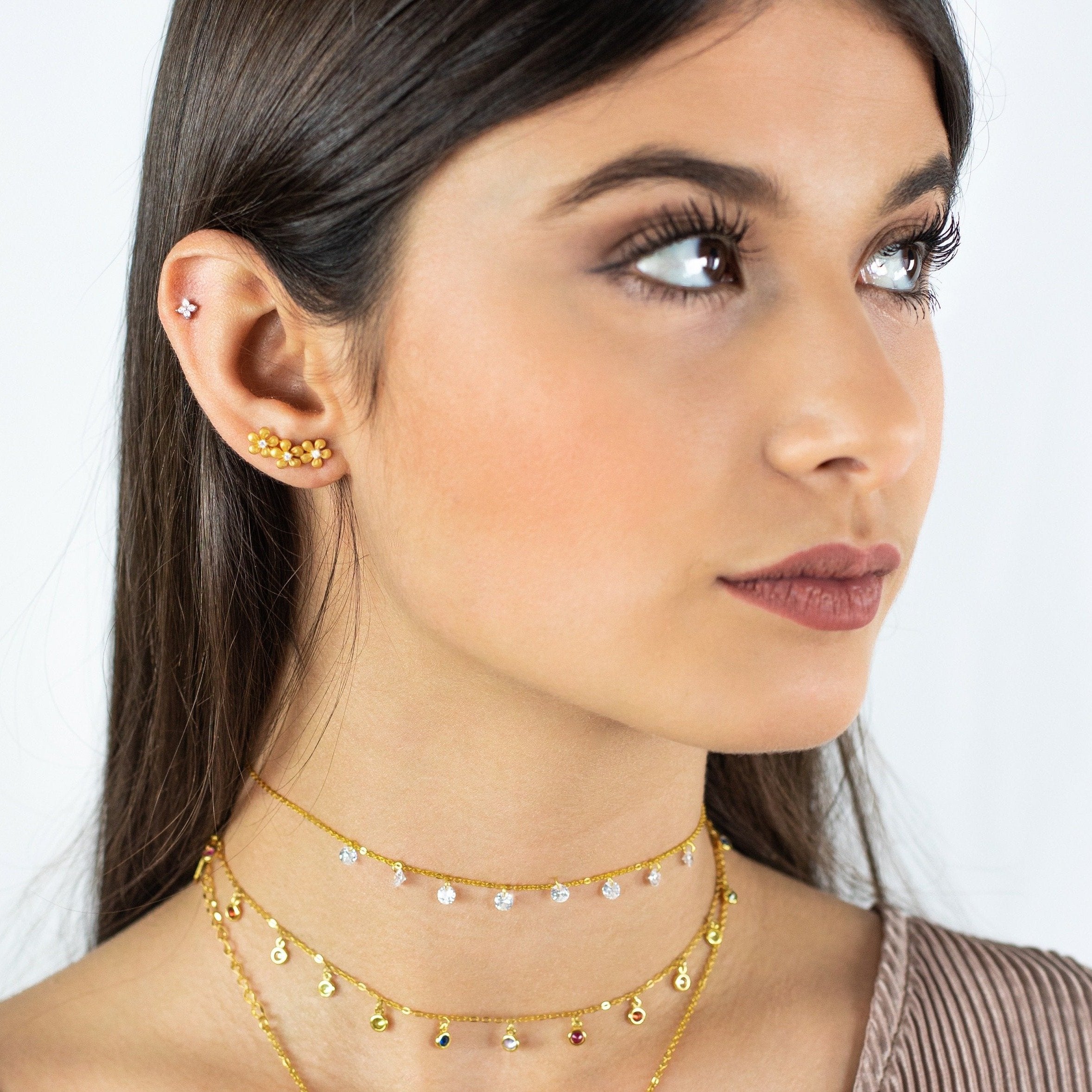 Orecchini "Croce di Cristallo" - Chiara Jewels