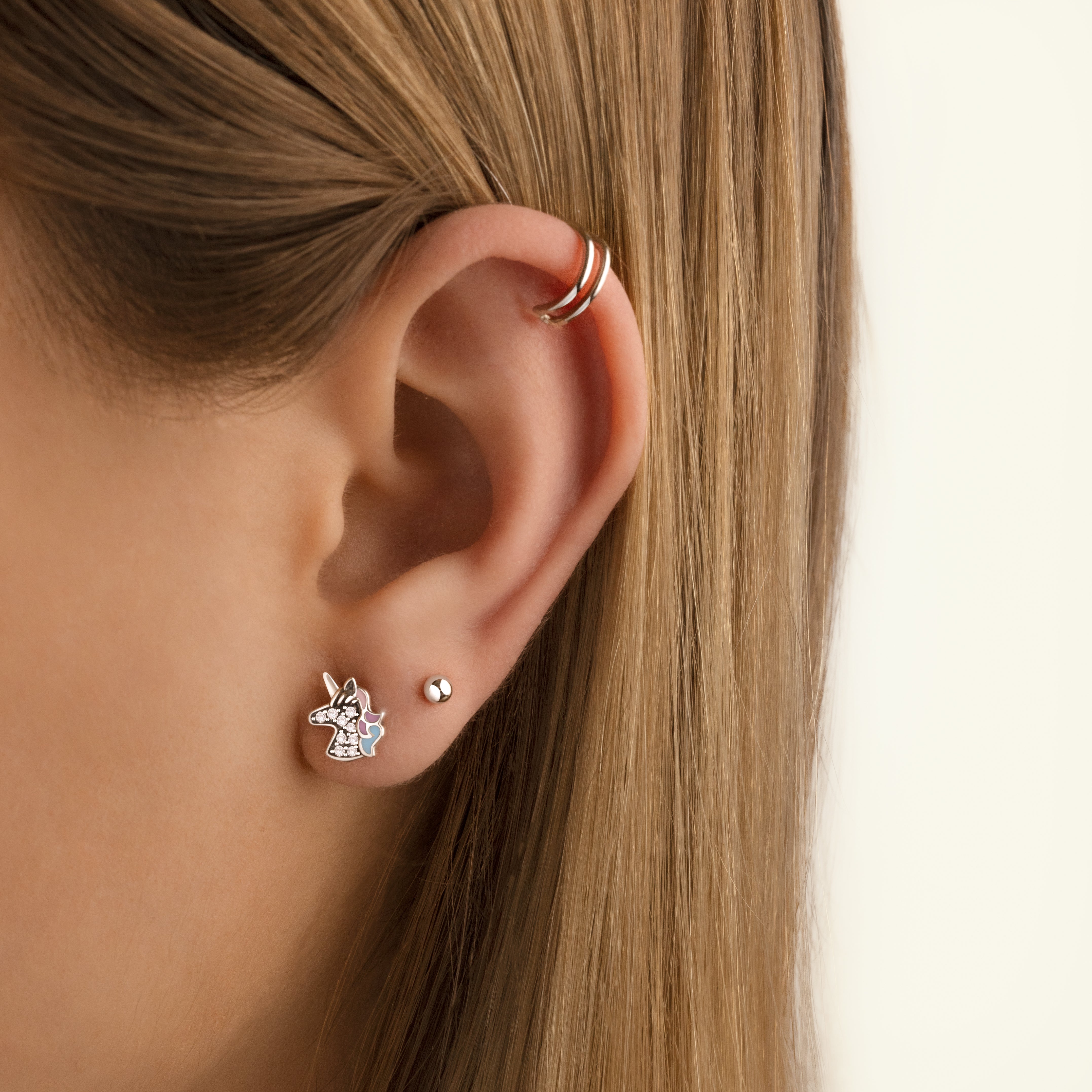 Orecchini Piccoli Unicorni - Chiara Jewels