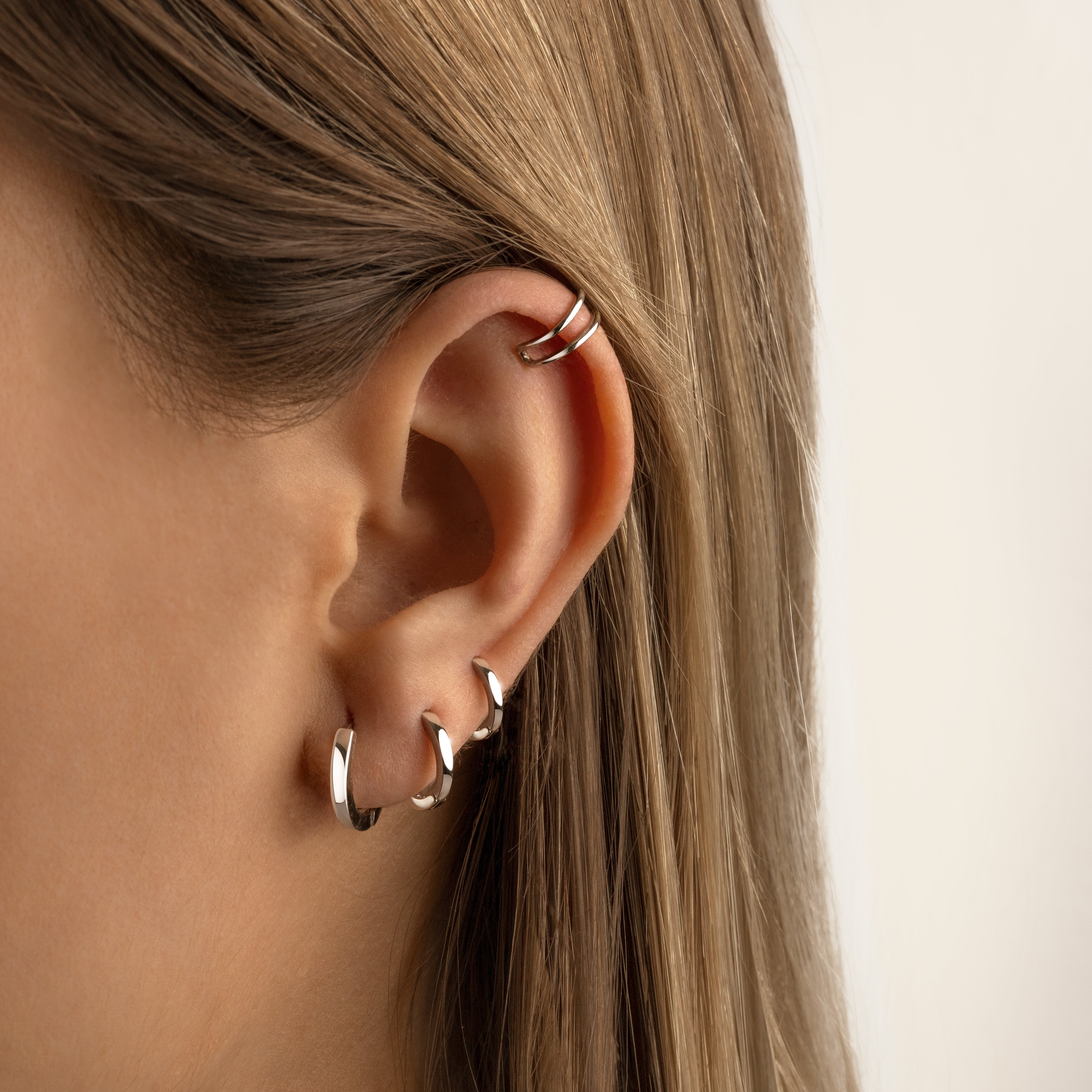Orecchini Trio Cerchi - Chiara Jewels