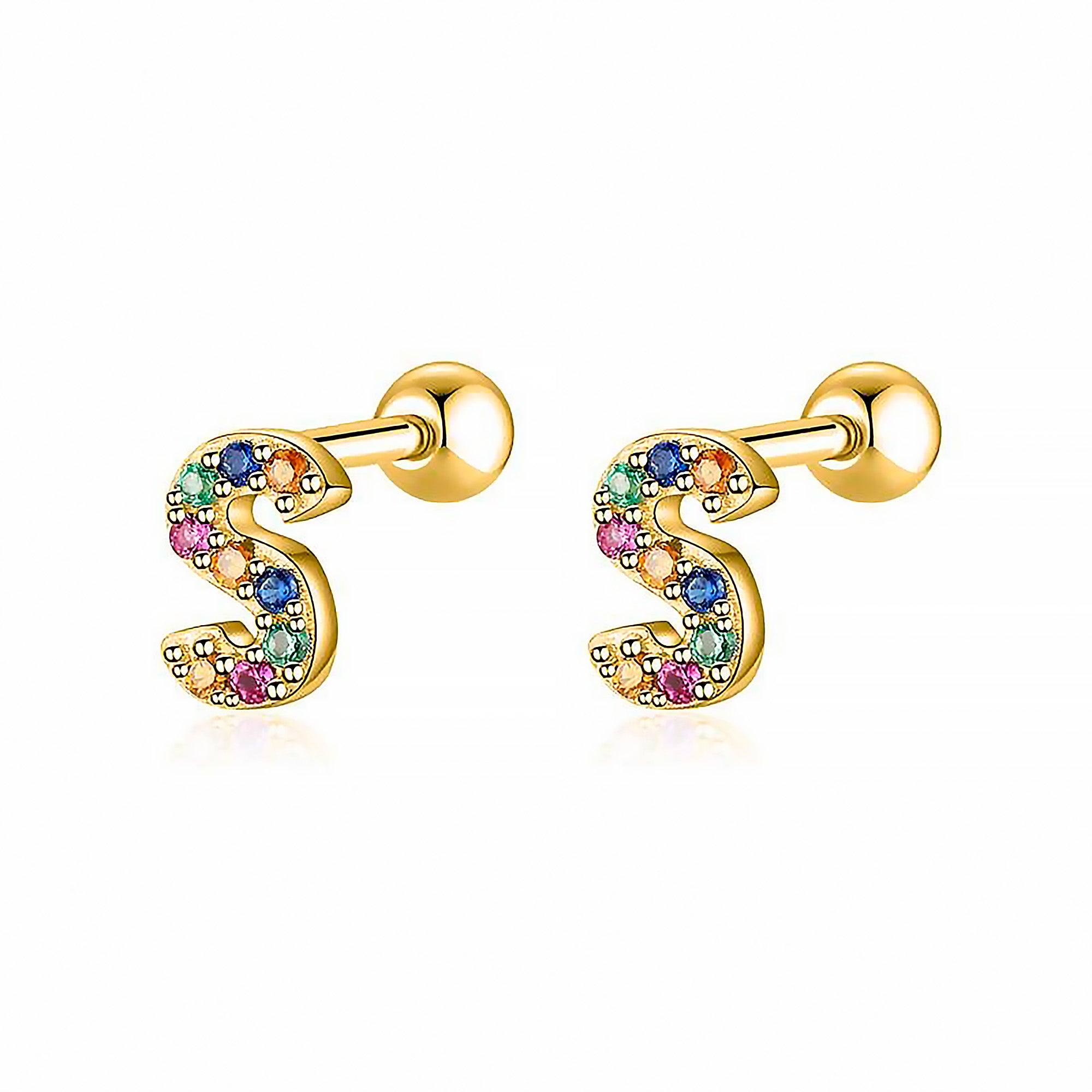 Orecchini "Lettera Colore" - Chiara Jewels