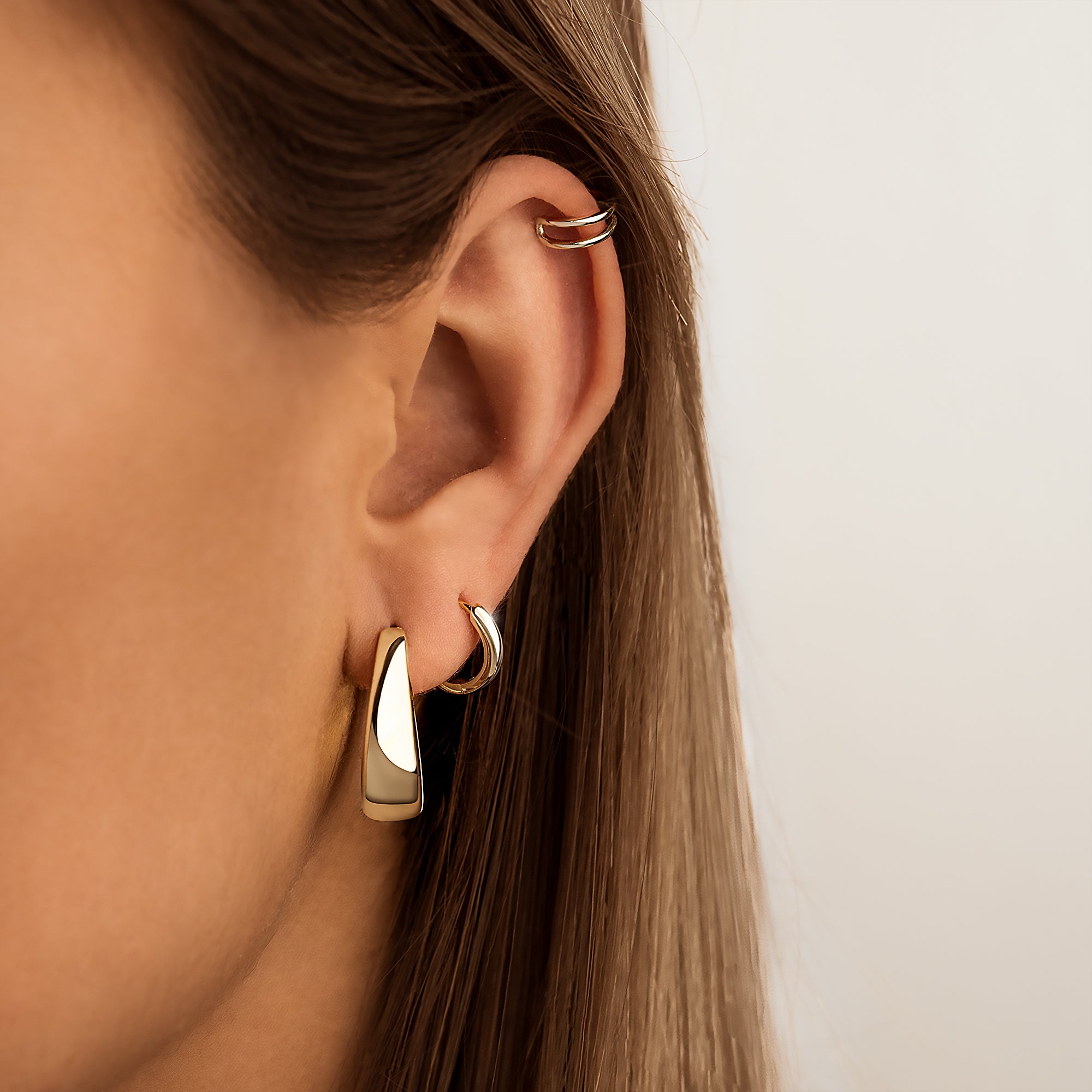 Orecchini Cerchi Ovale - Chiara Jewels