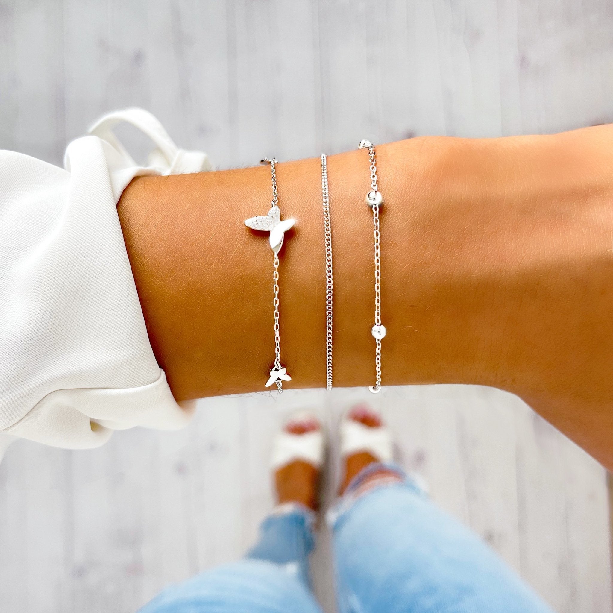Bracciale "Tre Farfalle" - Chiara Jewels