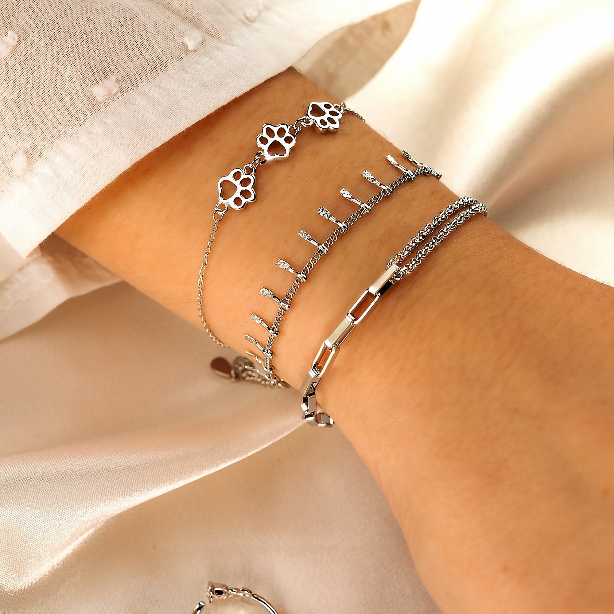 Bracciale "Trio di Impronte" - Chiara Jewels