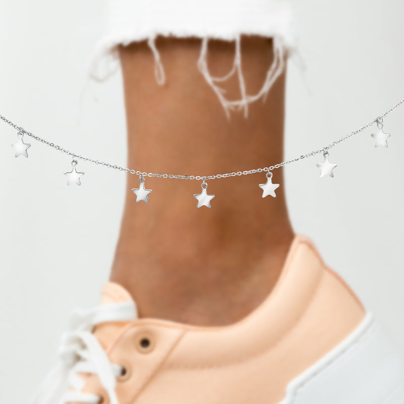 Cavigliera Pioggia Stellata - Chiara Jewels