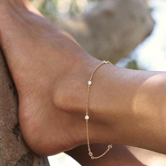 Cavigliera "Diamonds" - Chiara Jewels
