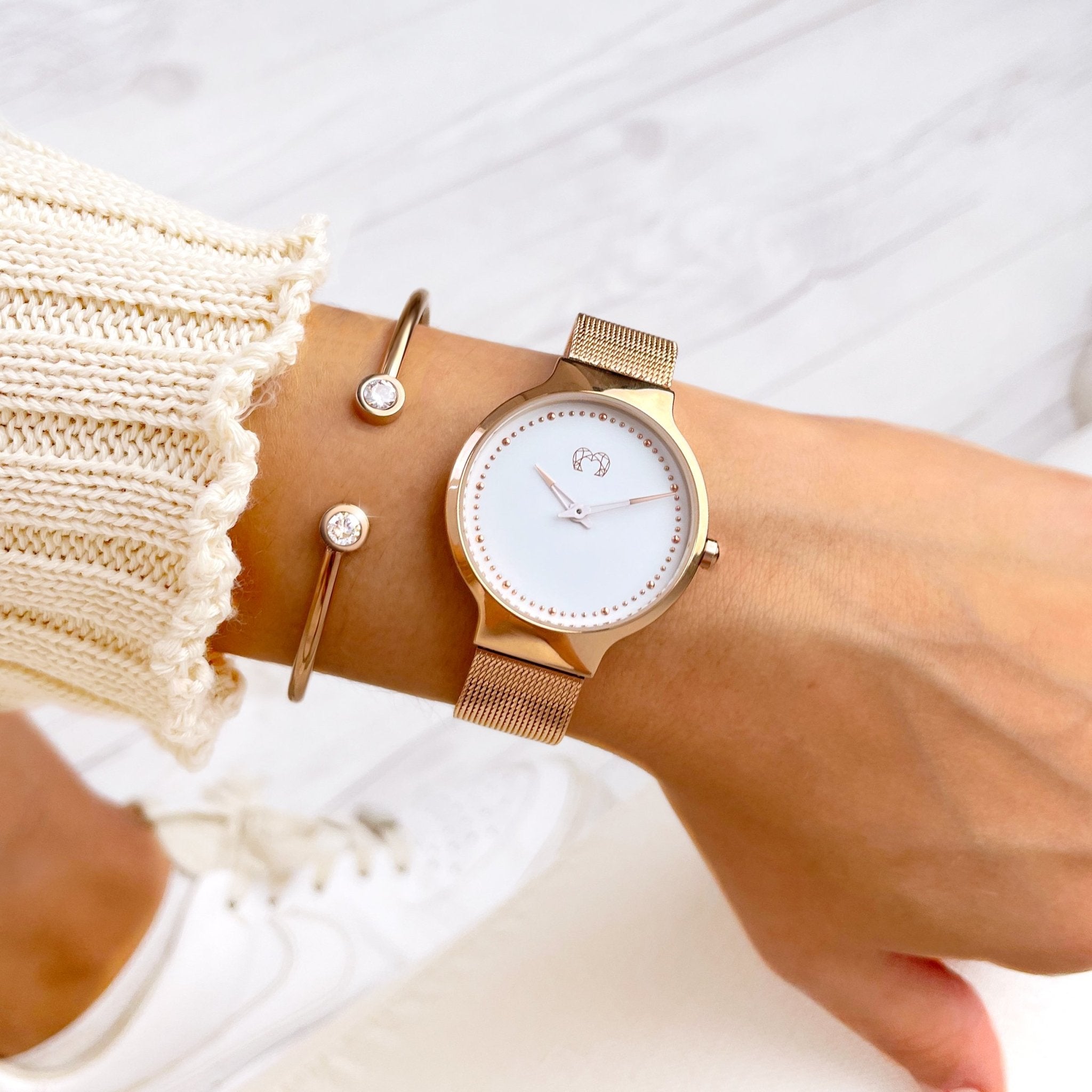 Orologio "Basis" ~ RoseWhite - Chiara Jewels