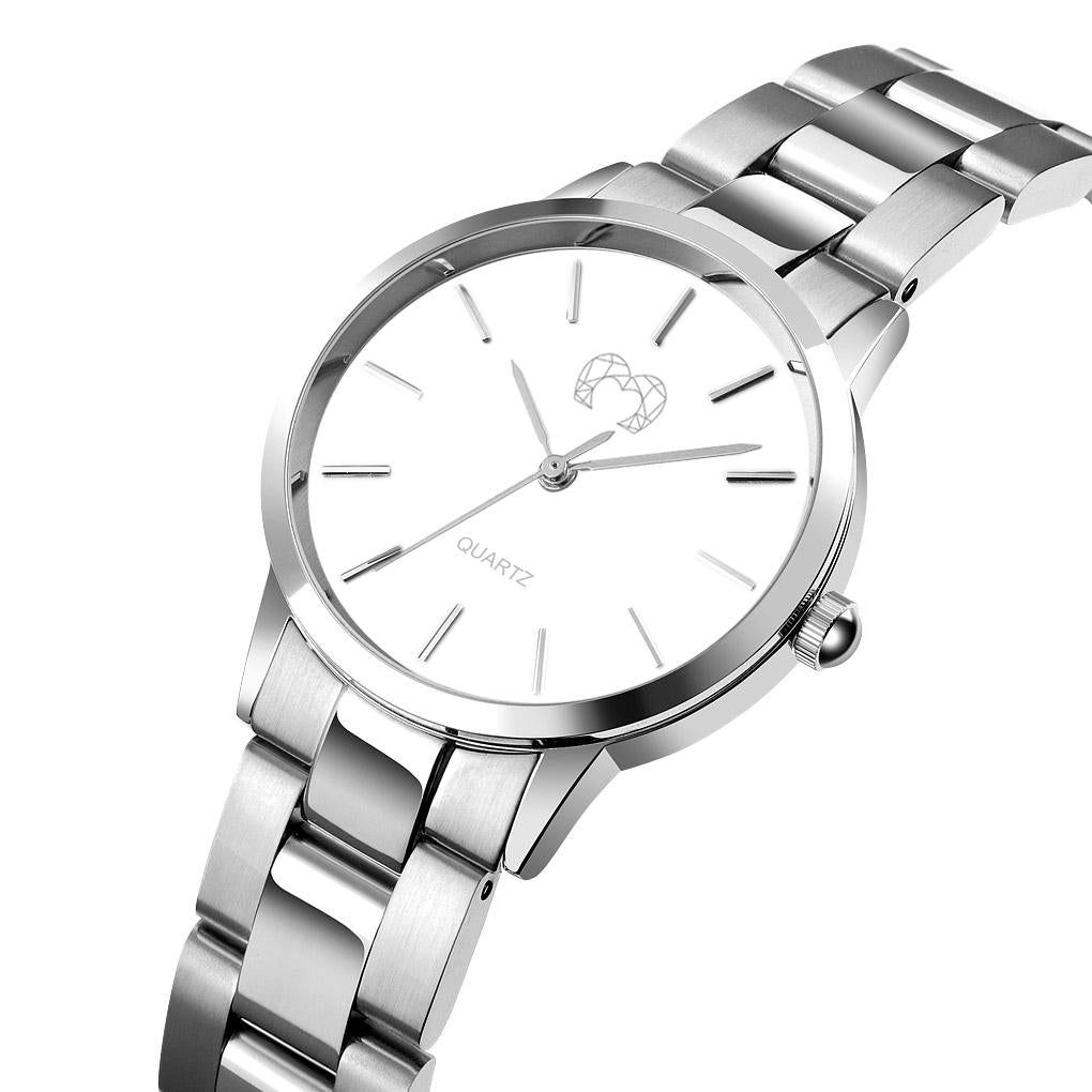 Orologio "California" ~ SilverWhite - Chiara Jewels