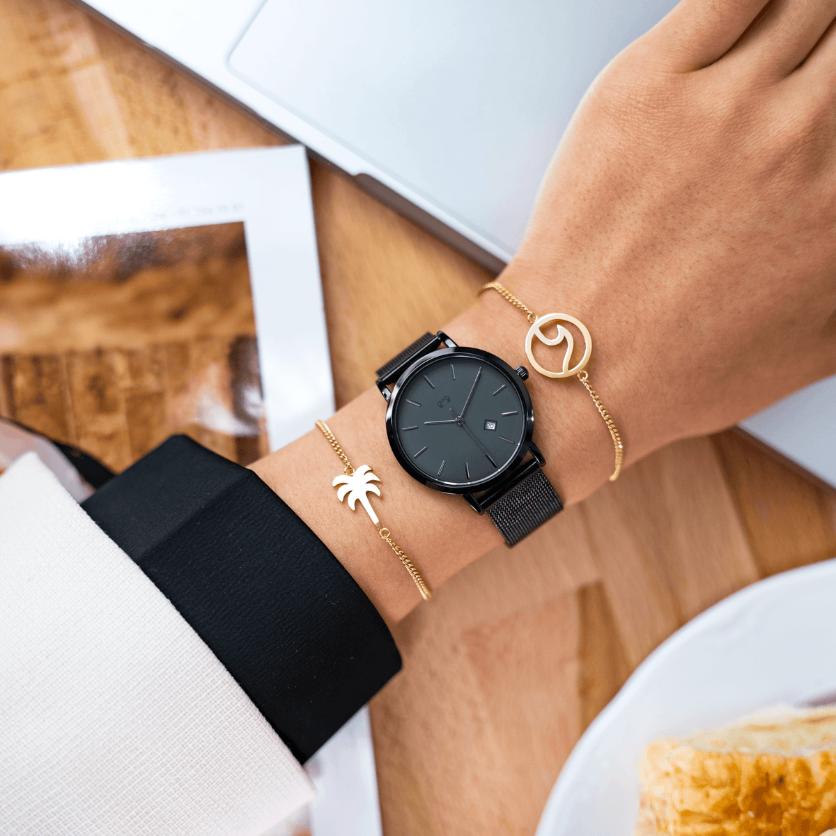 Orologio "Chiara Jewels" ~ Antracite - Chiara Jewels