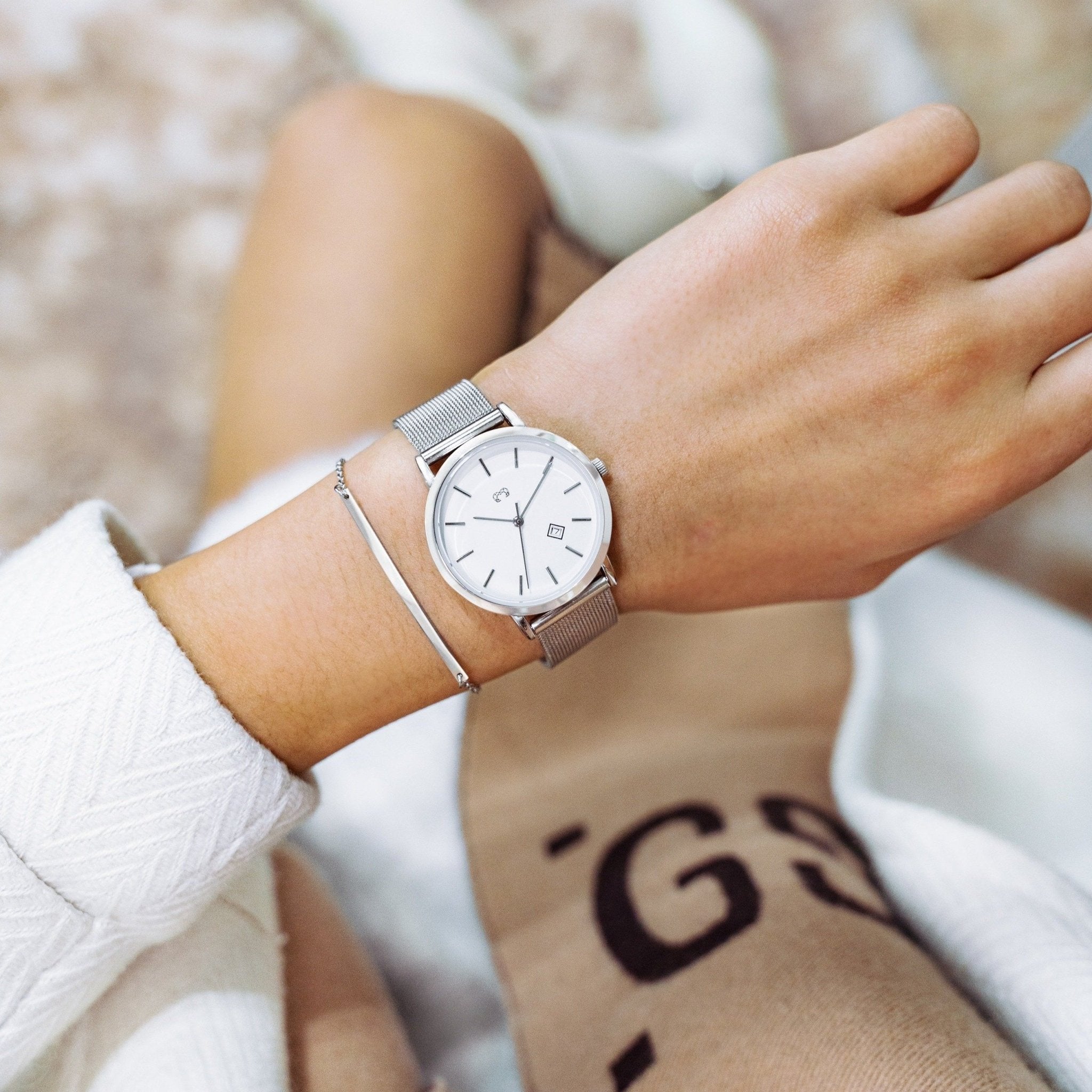 Orologio "Chiara Jewels" ~ SilverWhite - Chiara Jewels