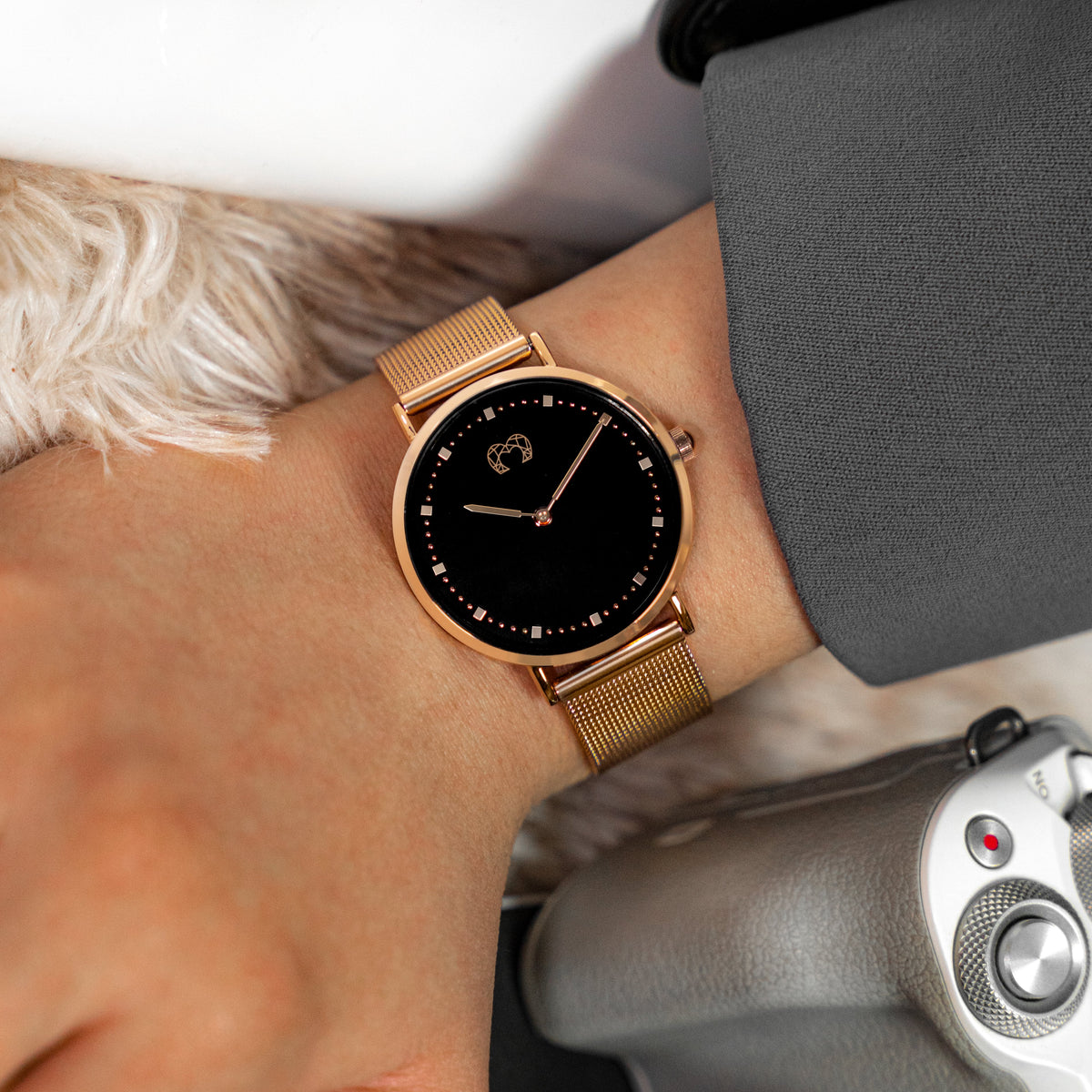 Orologio "Juliet" ~ RoseBlack - Chiara Jewels