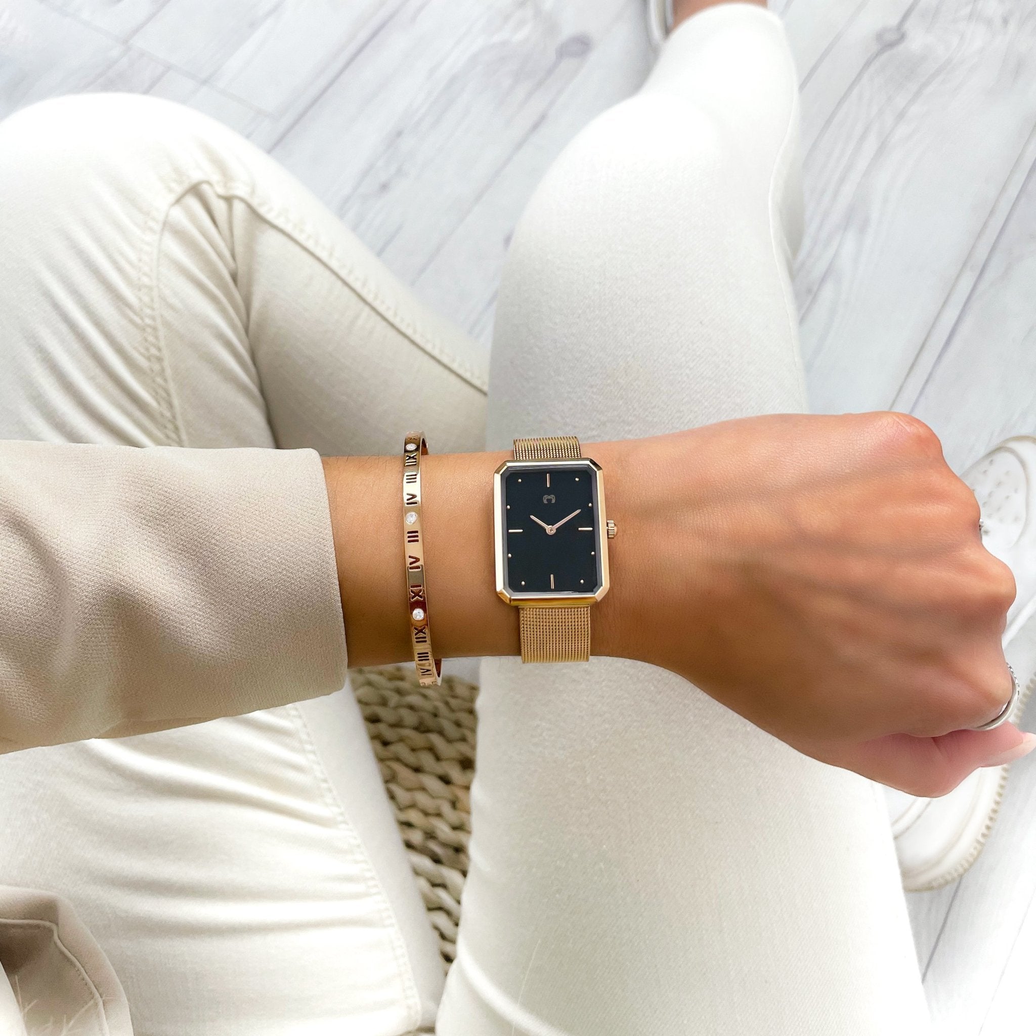 Orologio "Kapten" ~ RoseBlack - Chiara Jewels