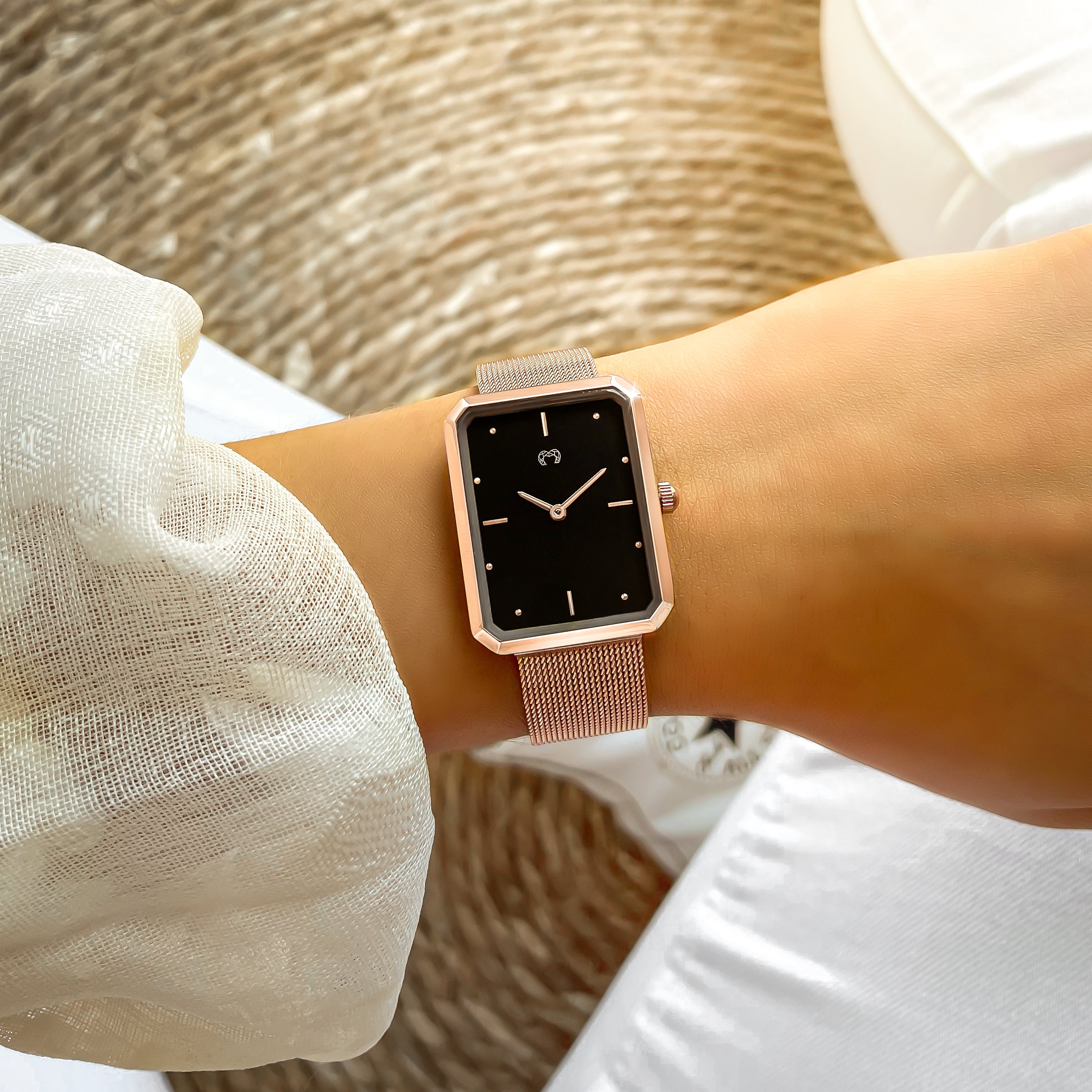 Orologio "Kapten" ~ RoseBlack - Chiara Jewels
