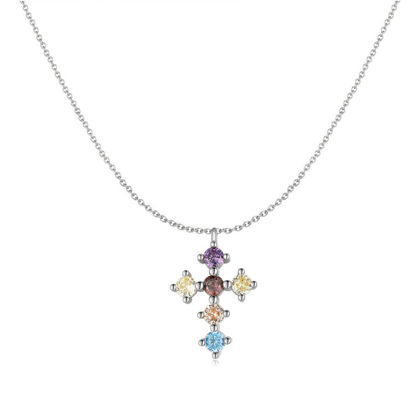 Collana "Croce di Zirconi" - Chiara Jewels